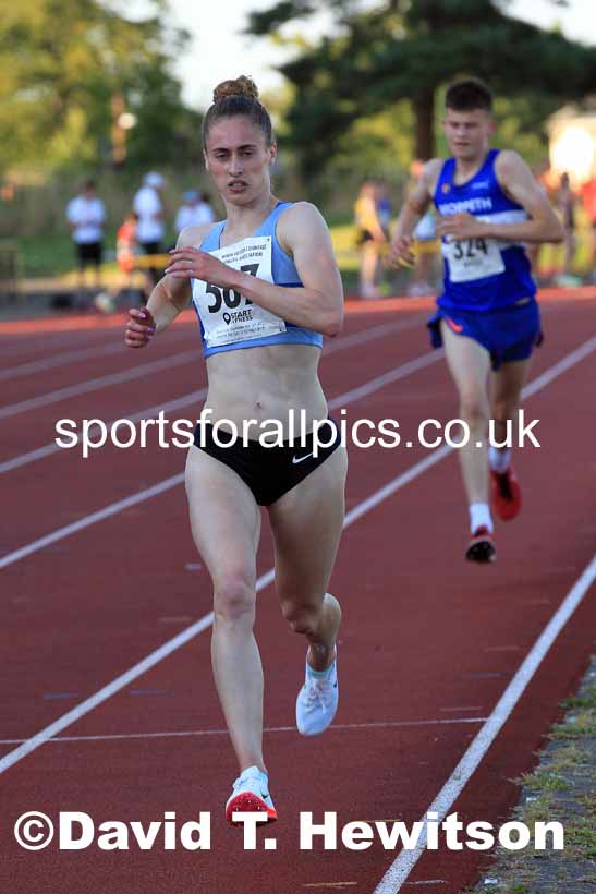 3000 metres, 2022 NEGP Monkton No. 6, Wednesday, Aug. 10th. Photo: David T. Hewitson/Sports for All Pics